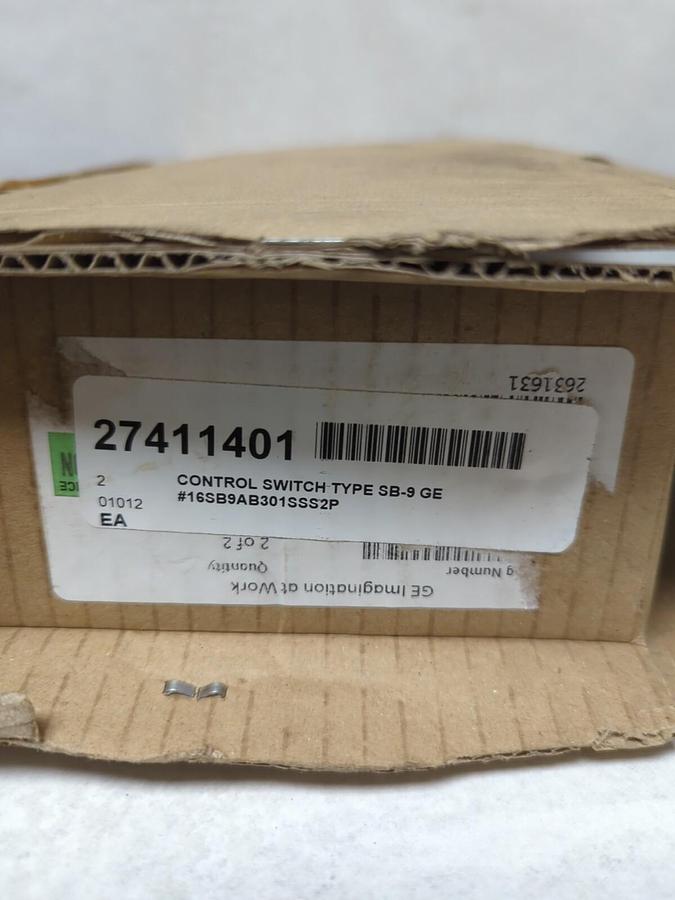 GENERAL ELECTRIC,16SB9AB301SSS2P,ROTARY CAM SWITCH NOS
