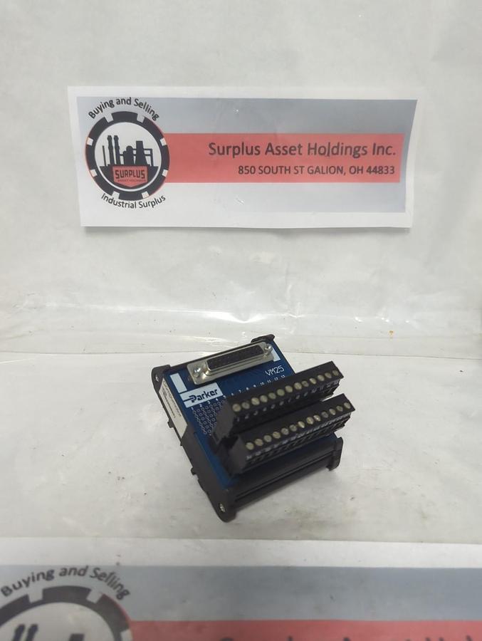 Used PARKER,VM25,COMPUMOTOR BREAKOUT MODULE PRE-OWNED