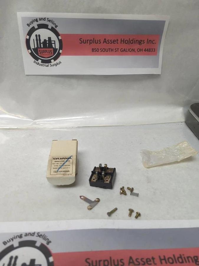 SYLVANIA-CLARK,CY 31-11,SERVICE KIT FOR TYPE CY STARTER SIZES CY-0 & CY-1 NOS