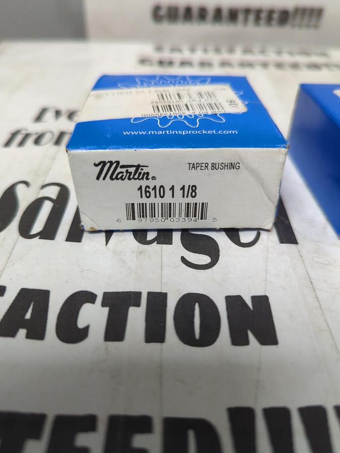 MARTIN,1610 1/8,TAPER BUSHINGS LOT OF 2 NEW