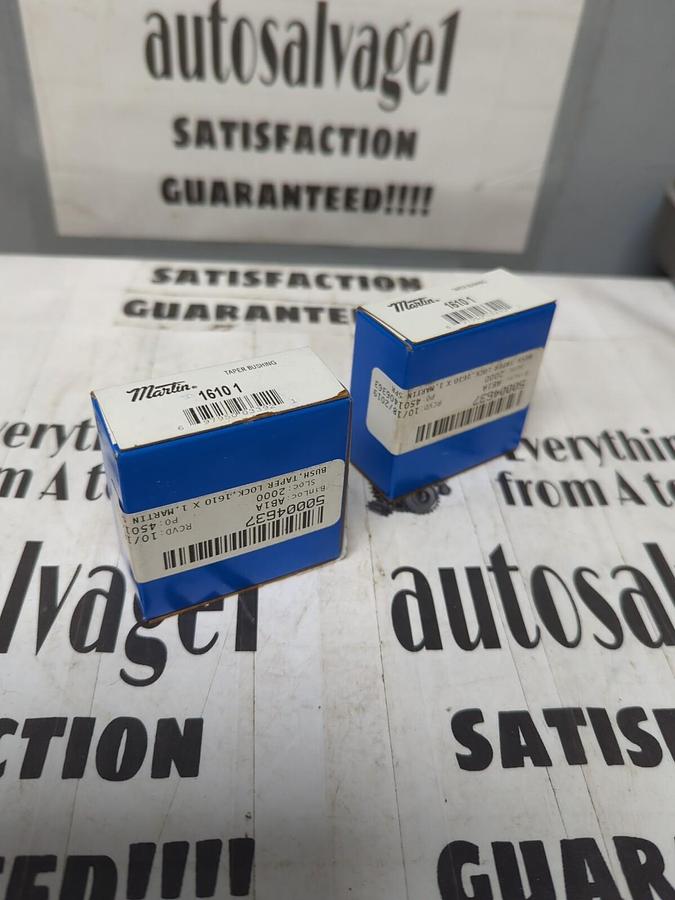 MARTIN,1610 1,TAPER BUSHINGS LOT OF 2 NEW