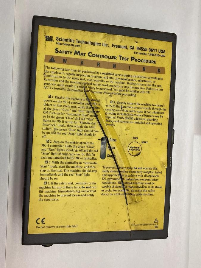 Used STI,94555-3611,Curtain Controller