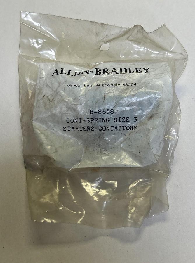 Used ALLEN BRADLEY,B-8658,CONTACT SPRING NOS