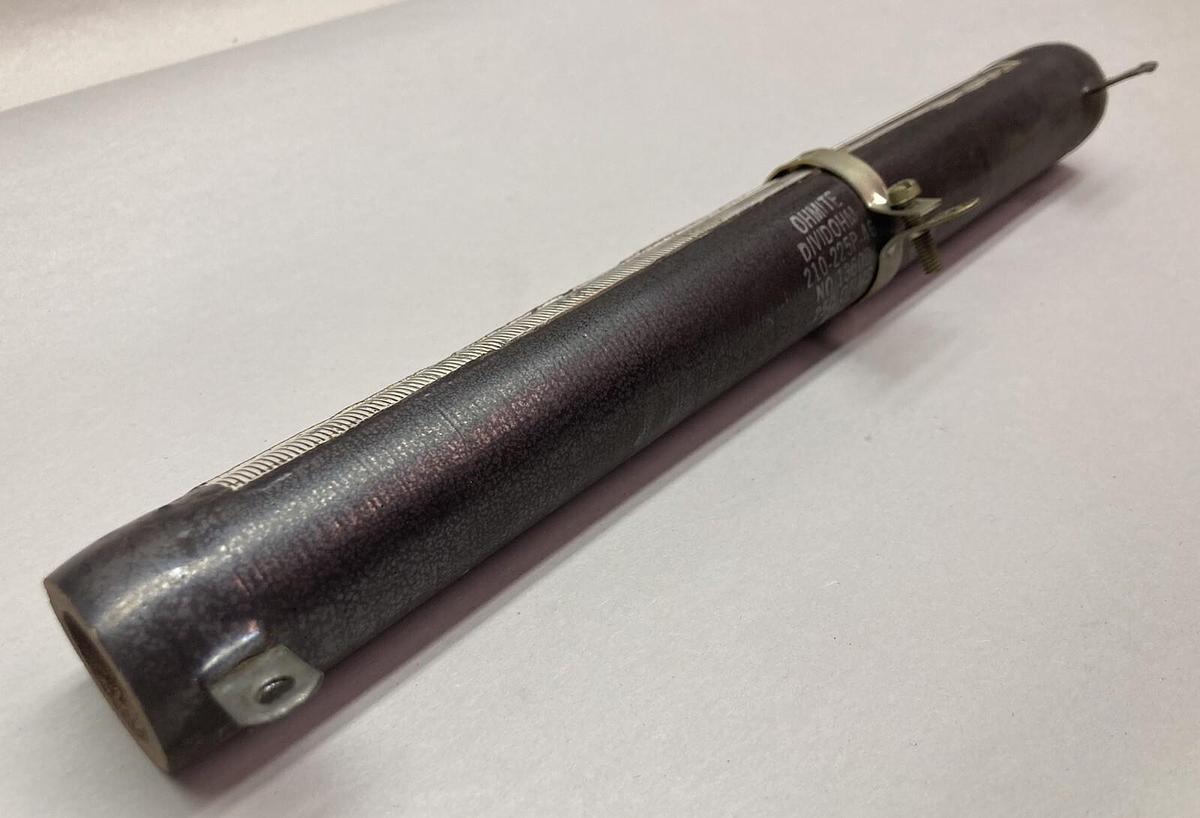 Used Ohmite,1360B 210-225P-46,Resistor 250 OHMS