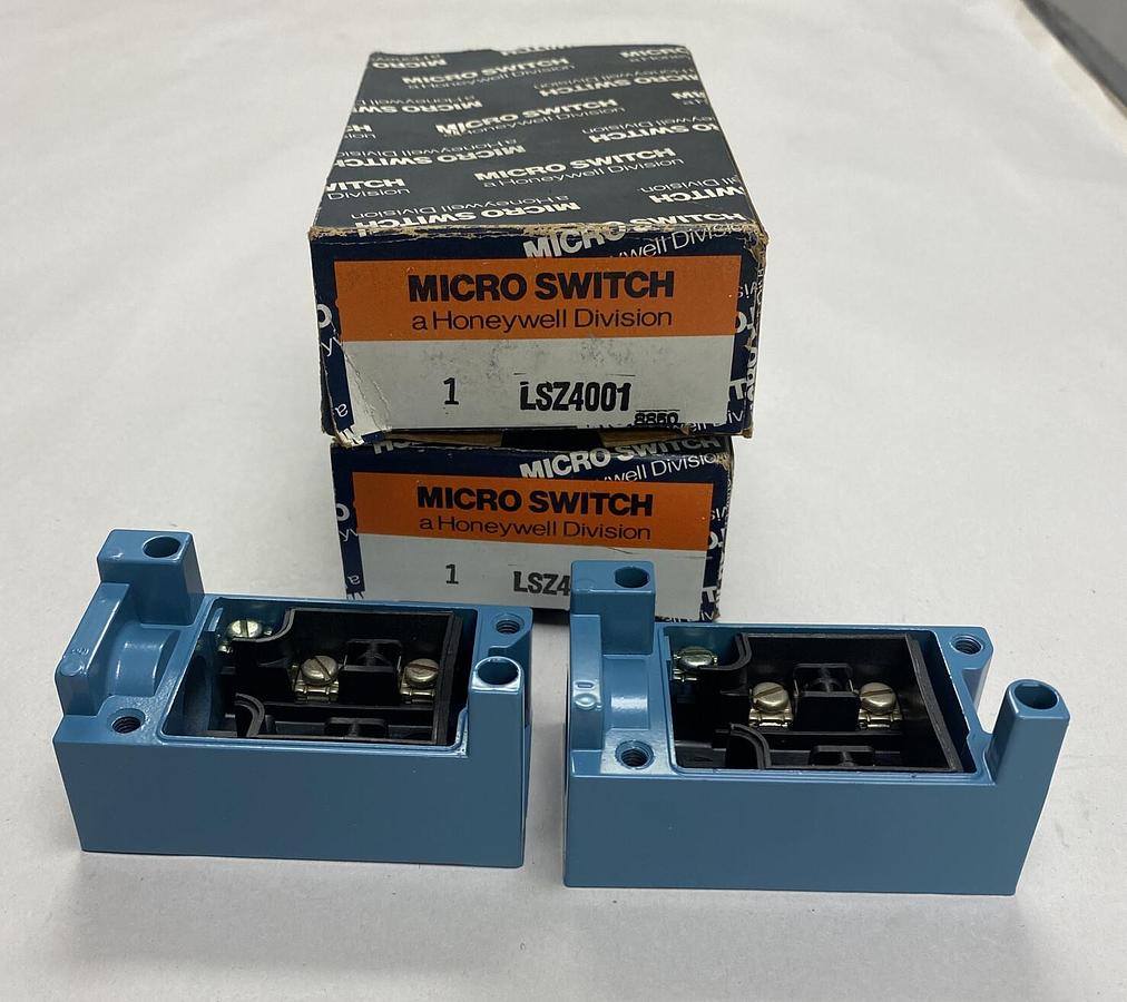 Honeywell Micro Switch,LSZ4001,Limit Switch Base Lot Of 2 NOS