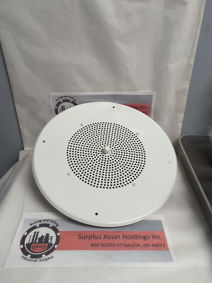 Used SPECO,G86TCG,DUAL CONE CEILING SPEAKER 8 INCH PRE-OWNED