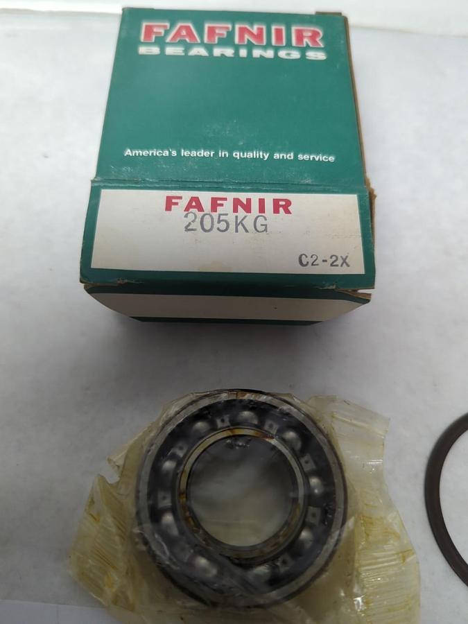 FAFNIR,205KG,BALL BEARING WITH SNAP RING NOS