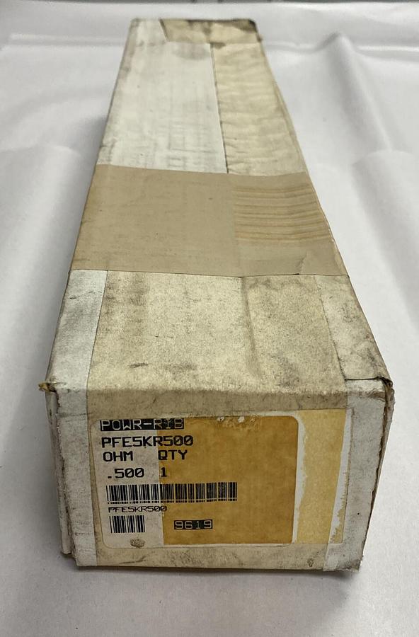 Used Ohmite,PFE5KR500,Wire wound Power Resistor 0.5 Ohms NEW
