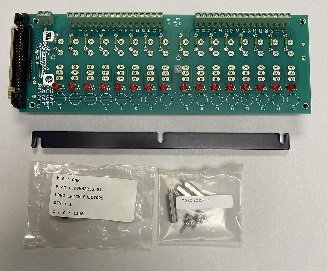 GRAYHILL INC,70MRCK16-HL,I/O RACK NEW