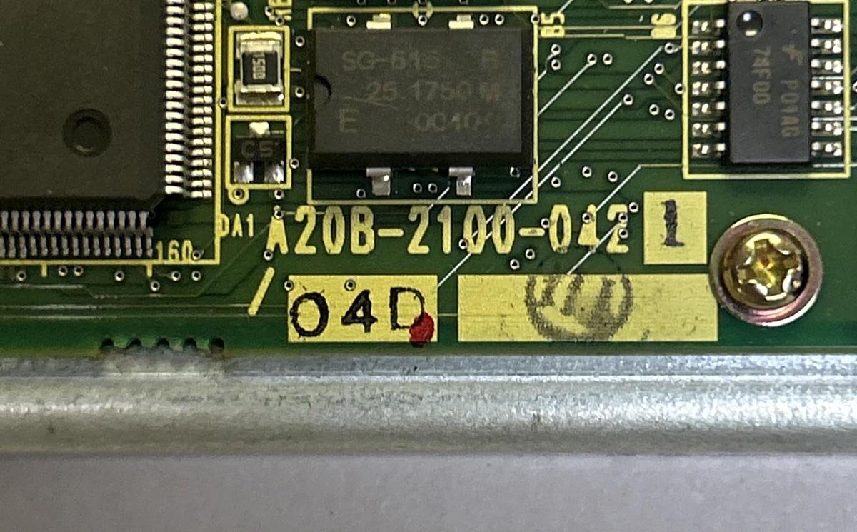 Used FANUC,A20B-211-0421/04D,CONTROL CIRCUIT BOARD