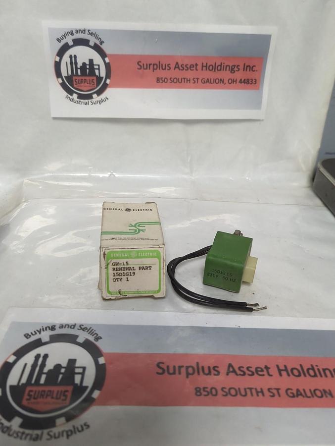 GENERAL ELECTRIC,15DG19,COIL RENEWAL PART GW-15 NOS