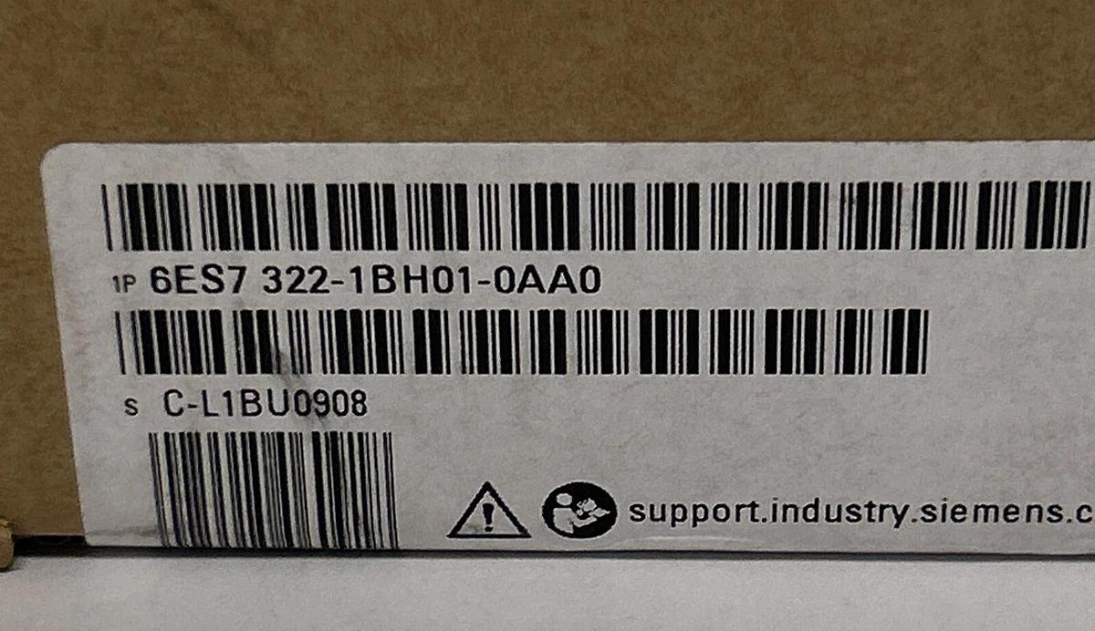 SIEMENS,6ES7322-1BH01-0AA0,OUTPUT MODULE NEW SEALED