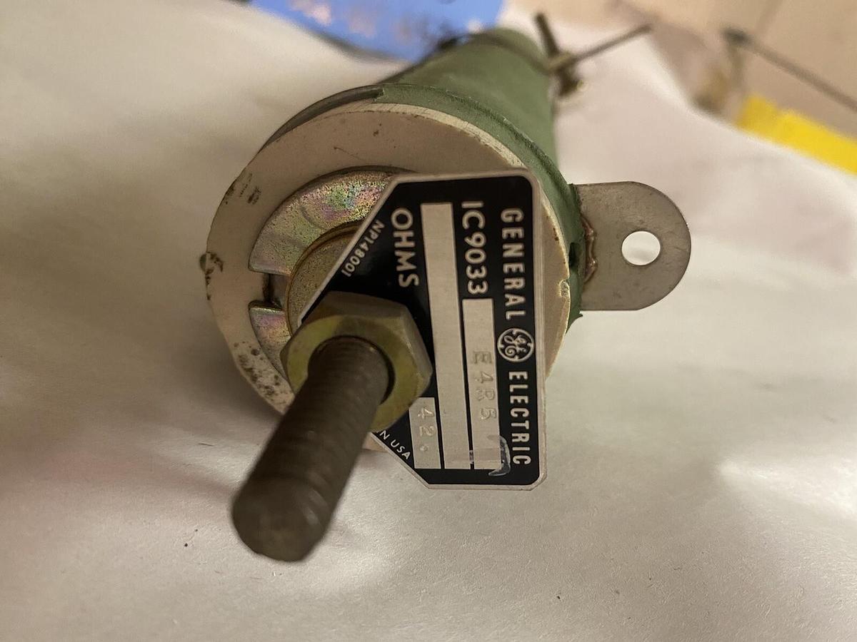 GENERAL ELECTRIC GE,IC9033-E4R5,RESISTORS OHMS 42 LOT OF 2