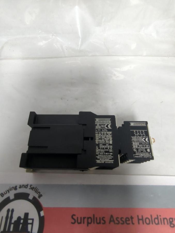 Used TELEMECANIQUE,LA1 DN31,CONTACTOR WITH COIL/RELAY PRE-OWNED