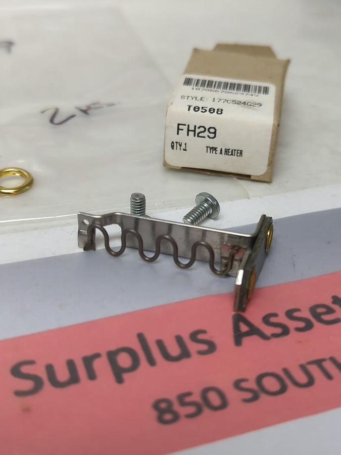 CUTLER-HAMMER,FH29,OVERLOAD HEATER ELEMENT LOT OF 2 NOS