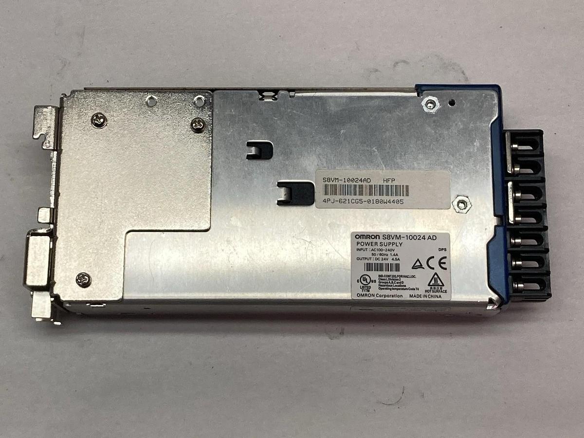 Used Omron,S8VM-10024 AD,Switching Mode Power Supply 100W 100-240V Input 24V Output