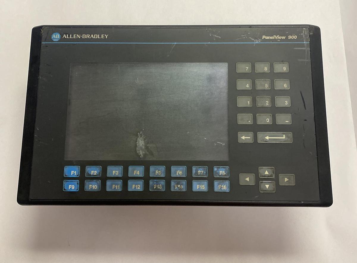 Used ALLEN BRADLEY,2711-K9A1,SERIES B PANELVIEW 900 OPERATOR INTERFACE
