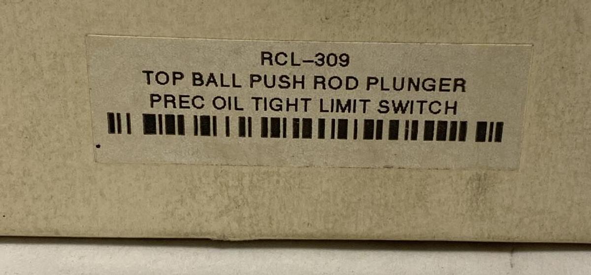 Used Relay and Control,RCL-309F,Oiltight Limit Switch NOS
