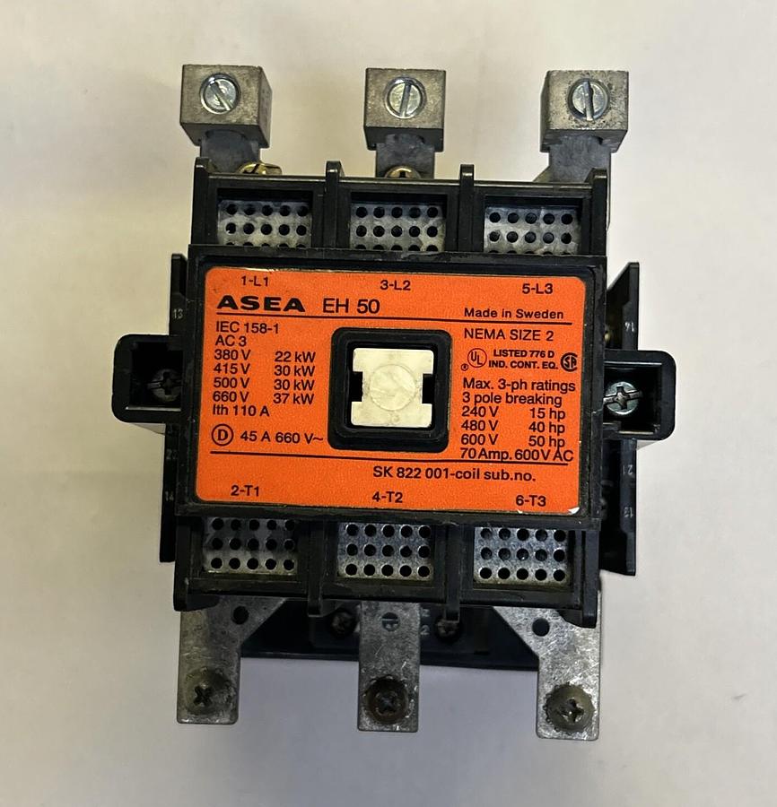Used ASEA,EH50C,CONTACTOR