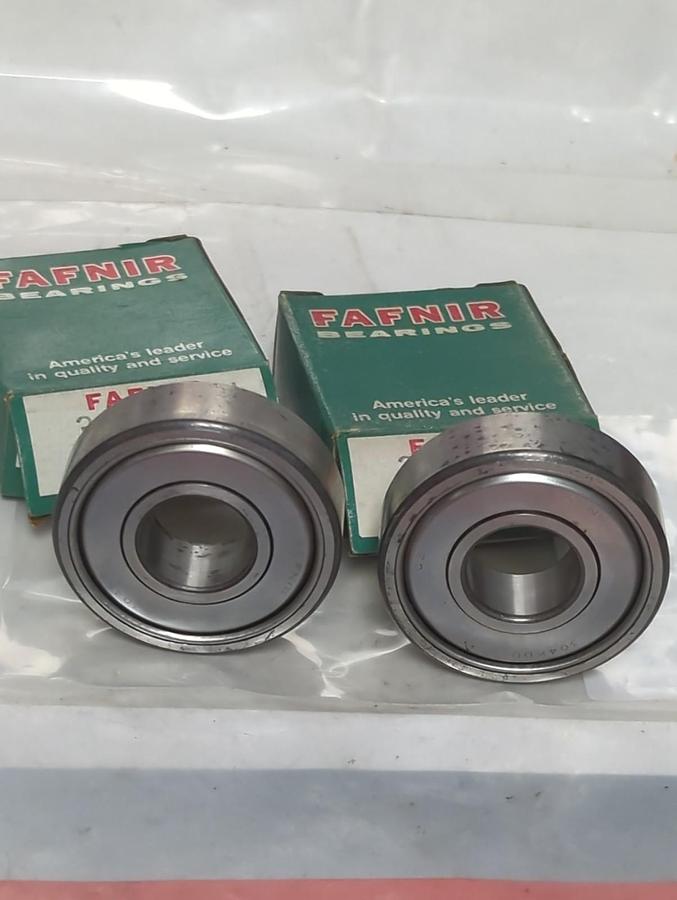 FAFNIR,304KDD,SHIELDED BALL BEARING LOT OF 2 NOS