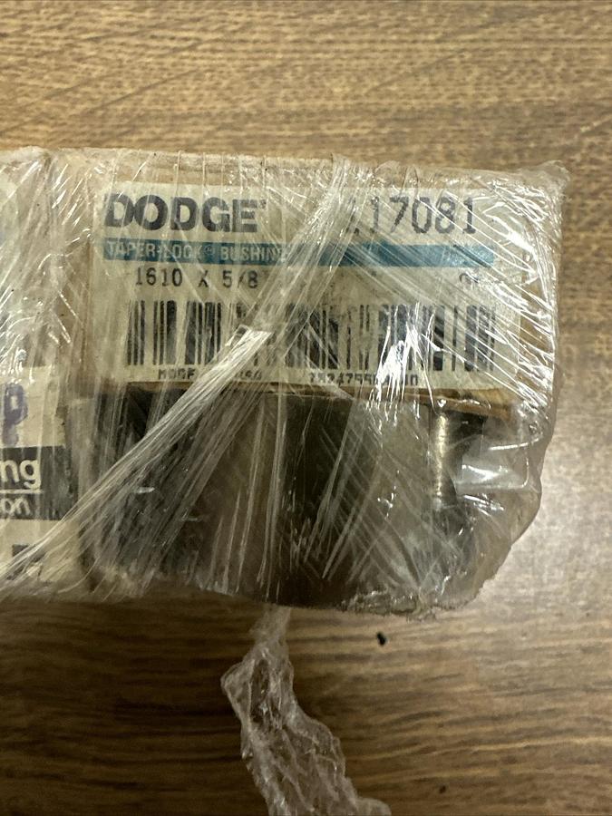 Dodge,117081,Taperlock Bushing 1610 x 5/8" LOT of 4