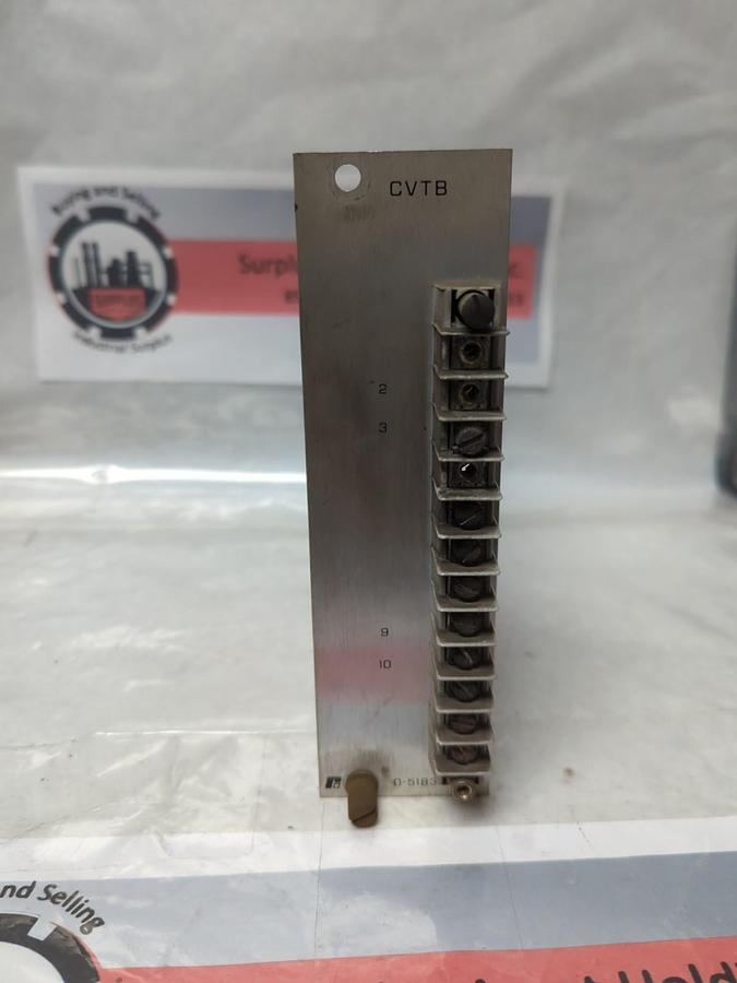 Used RELIANCE ELECTRIC,0-51831-1,CURRENT VOLTAGE TRANSDUCER BOARD PRE-OWNED