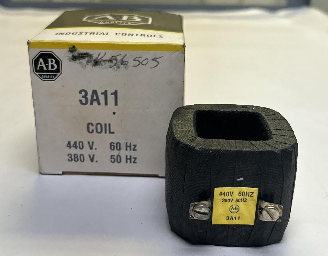 Used ALLEN BRADLEY,3A11,COIL 380/440VAC NEW
