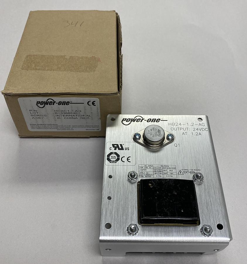 POWER-ONE,HB24-1.2-AG,LINEAR POWER SUPPLY NEW