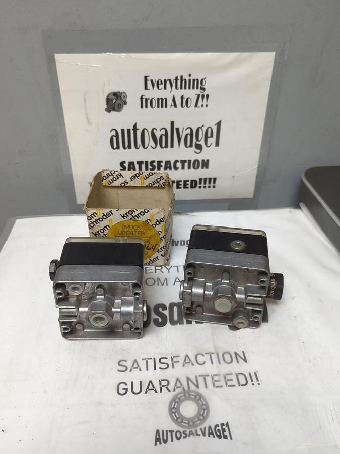KROM SCHRODER,DWG50U-G,PRESSURE SWITCH LOT OF 2 NOS
