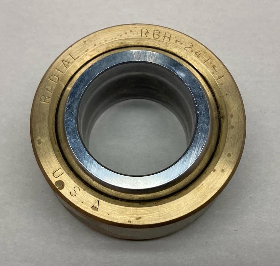 Used Radial,RBH-24T-1,Spherical Bearing 1-1/2 Inch