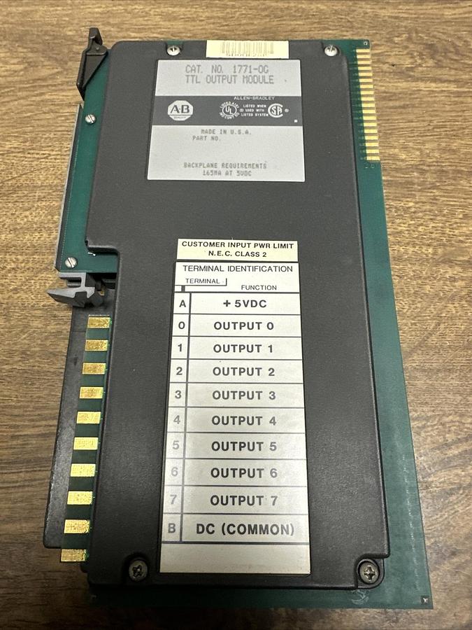 Used Allen Bradley,1771-OG,TTL Output Module
