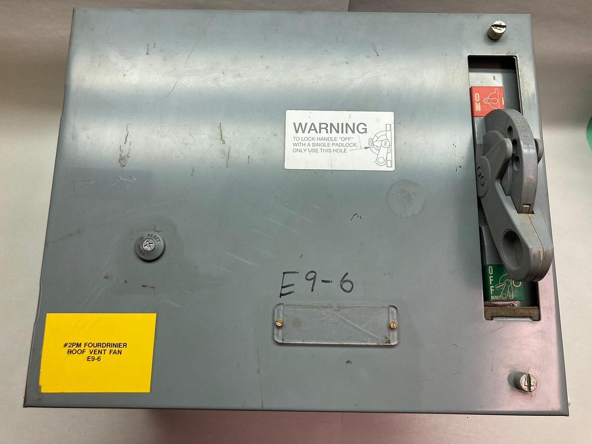 Used Allen-Bradley,2100 2113B,Size 1 NON Fused MCC 12 INCH Starter Bucket