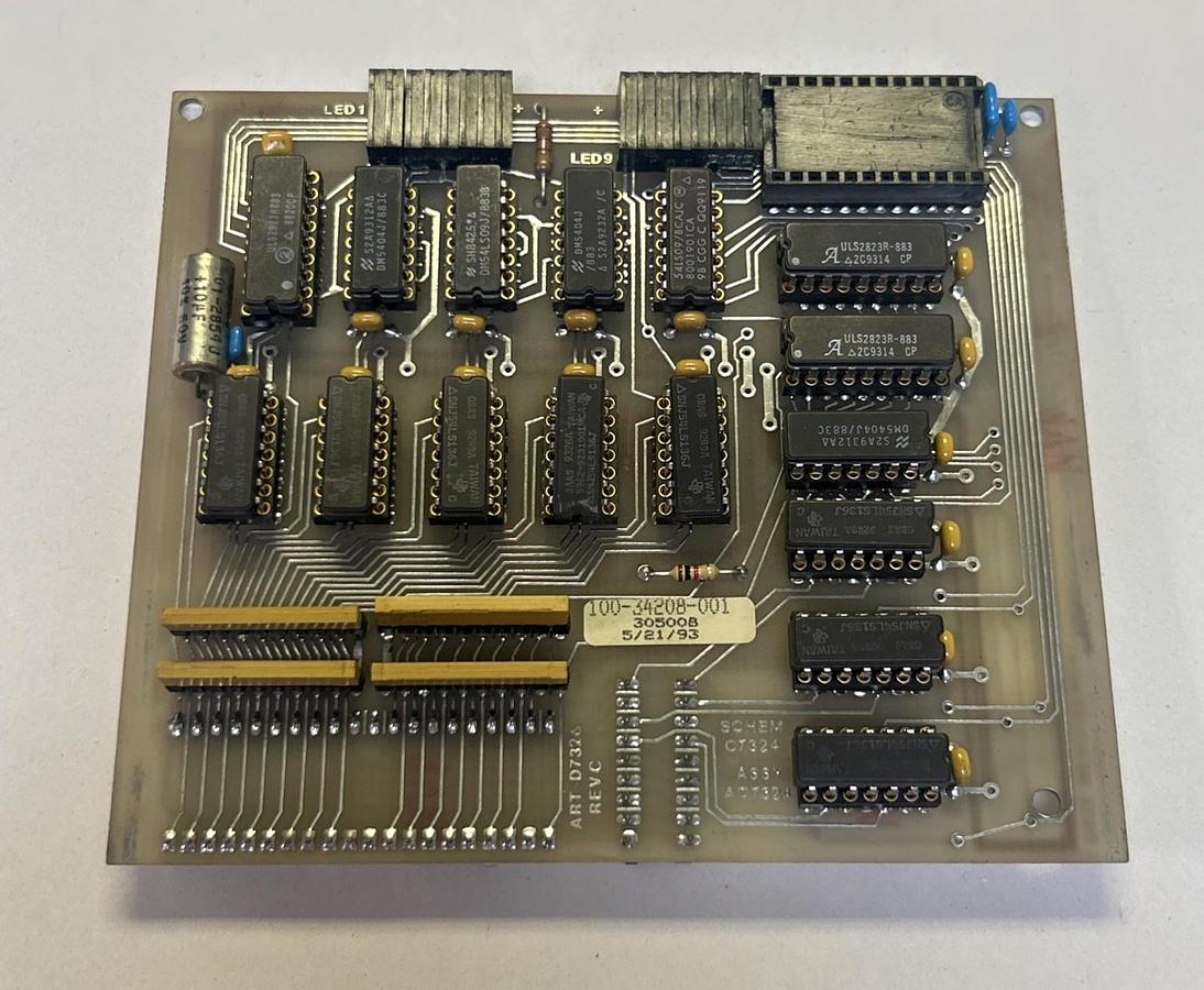 Used UNBRANDED,100-34208-001,CIRCUIT BOARD