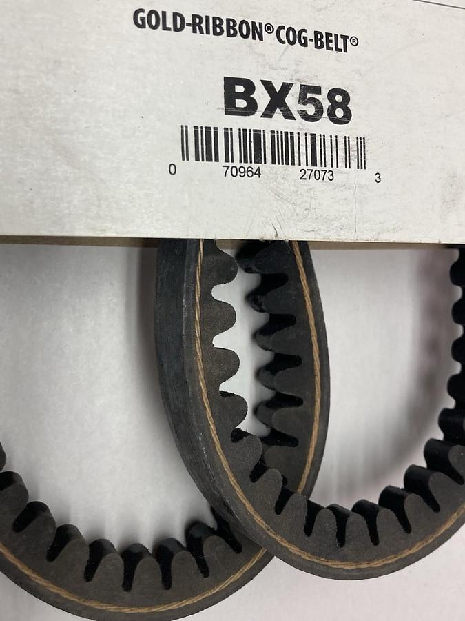 Timken,BX58,Gold-Ribbon Cog-Belt