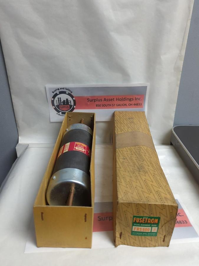 COOPER BUSSMANN,FRS600,FUSETRON 600 AMP FUSE NOS