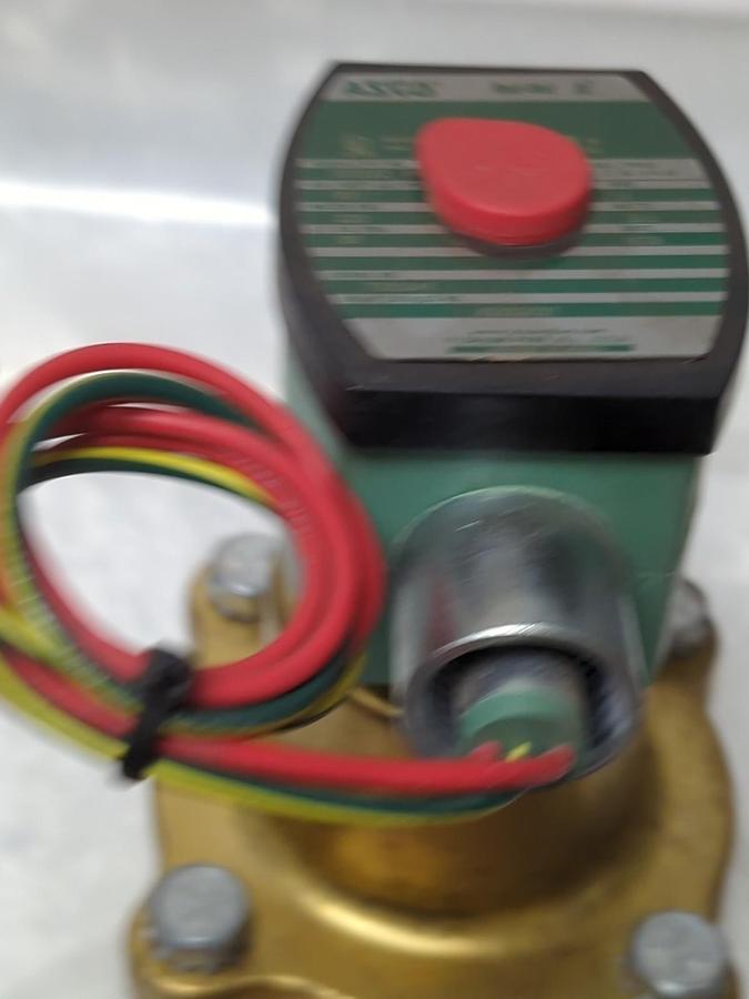 ASCO,8210G027,SOLENOID VALVE 1 INCH PIPE 20.1 WATTS NOS