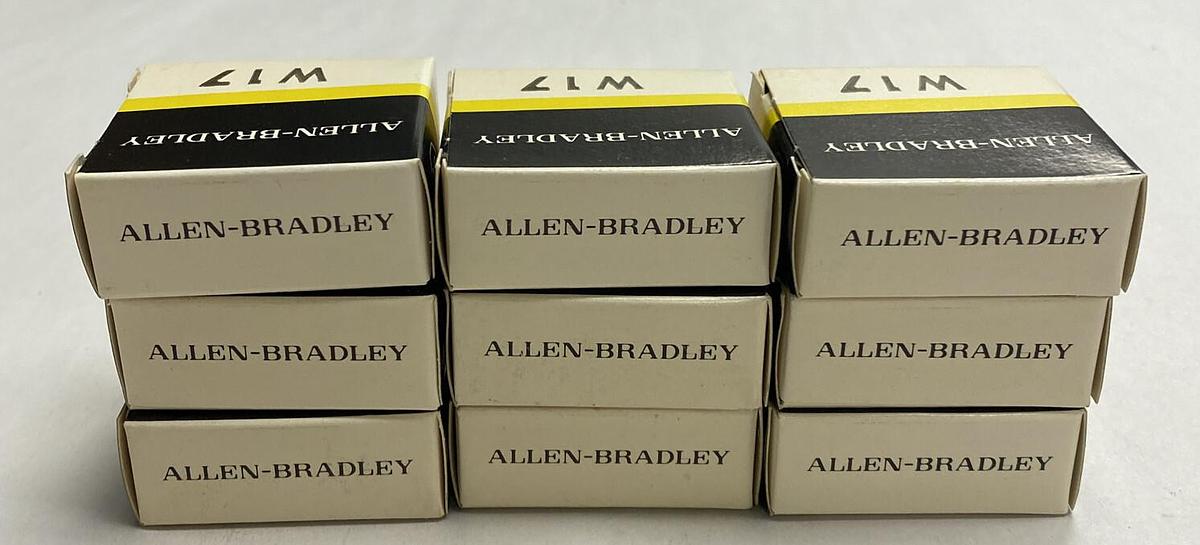 Allen-Bradley,W17,Heater Lot Of 9 New