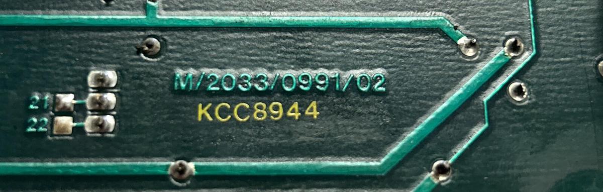 Used CINCINNATI,M/2033/0991/02,CIRCUIT BOARD