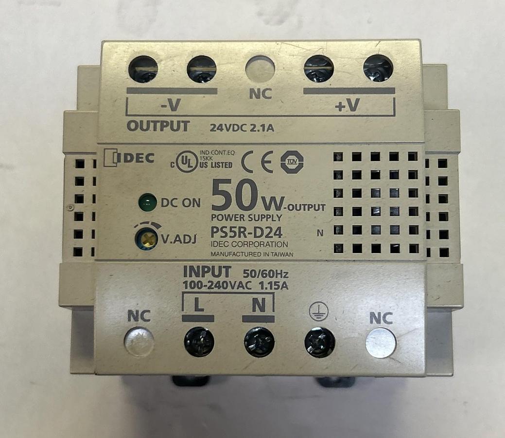 Used IDEC,PS5R-D24,POWER SUPPLY