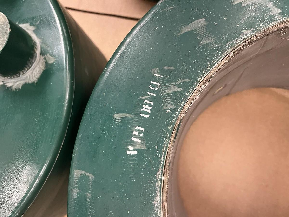 Used GENERAL ELECTRIC,1D180-G1A,SHUNT BRAKE COIL 19" WHEEL DIA.