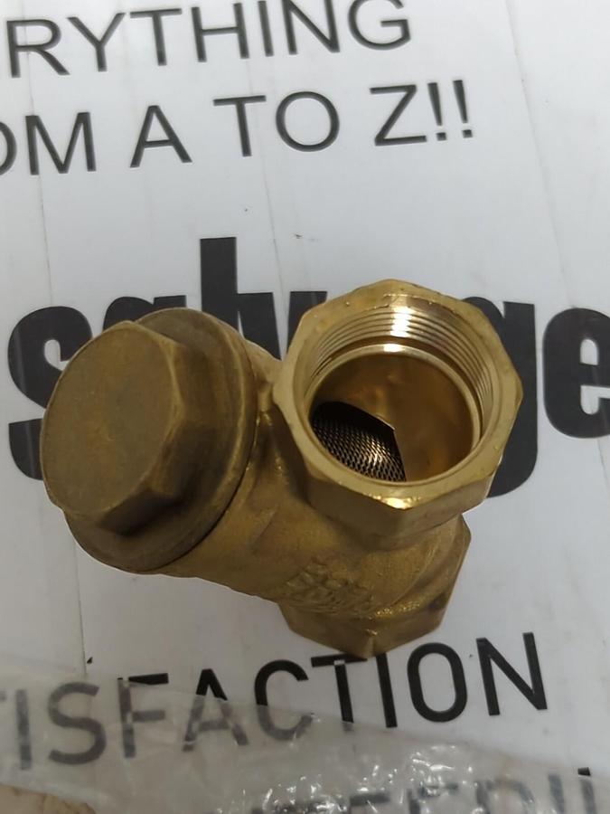 BUHLER,09-C-0062,WATER FILTER/STRAINER DN20 3/4 INCH NPT BRASS NOS