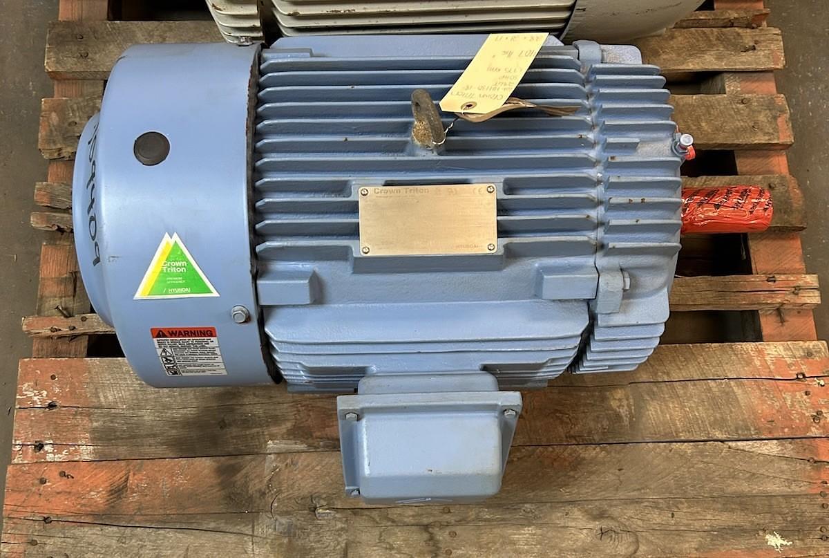 CROWN TRITON,HH130-18-286T,MOTOR 30HP 1775RPM 460V 286T FRAME NOS