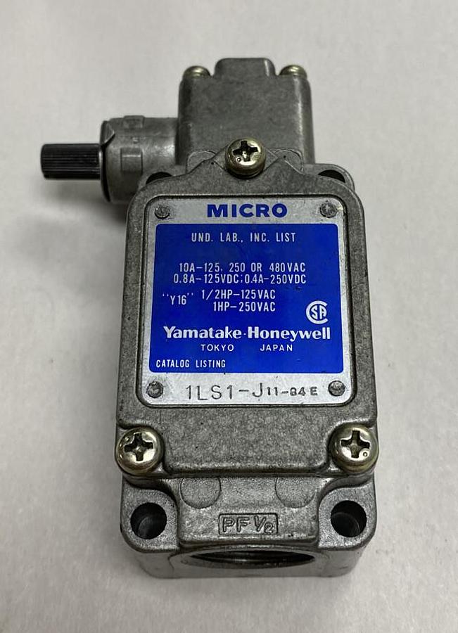 Used Yamatake-Honeywell,1LS1-J11-84E,Micro Limit Switch