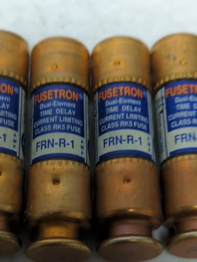 COOPER BUSSMANN,FRN-1,FUSETRON 1 AMPFUSE LOT OF 6 NOS