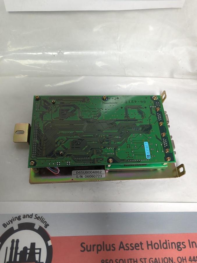 Used MAZAK,D65UB004862,CONTROL PANEL PRE-OWNED