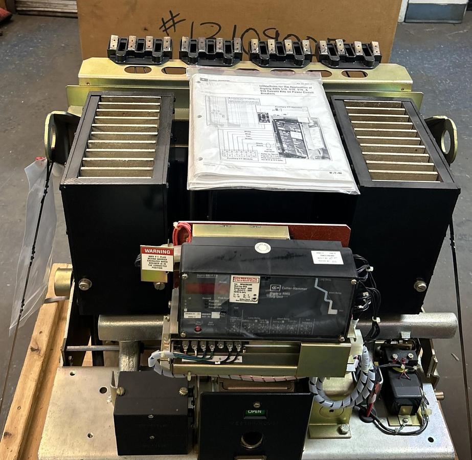 Used WESTINGHOUSE,DB-75,AIR CIRCUIT BREAKER 3000A 600V 3P REFURBISHED