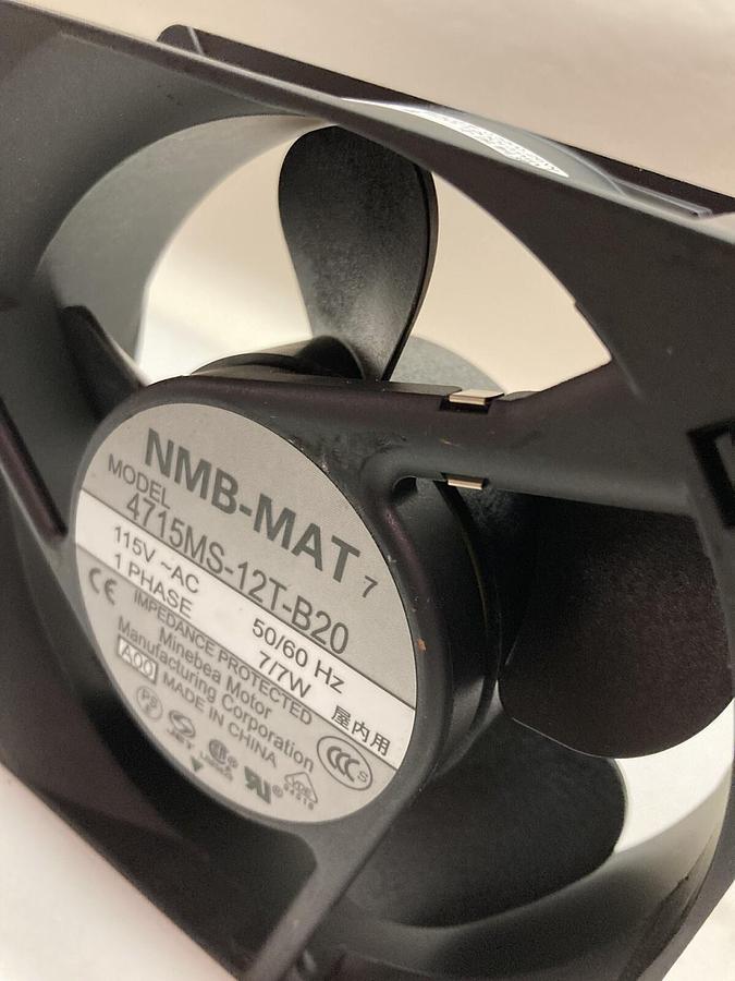 NMB-MAT,4715MS-12T-B20,1-Phase Axial Cooling Fan 115V 50/60Hz