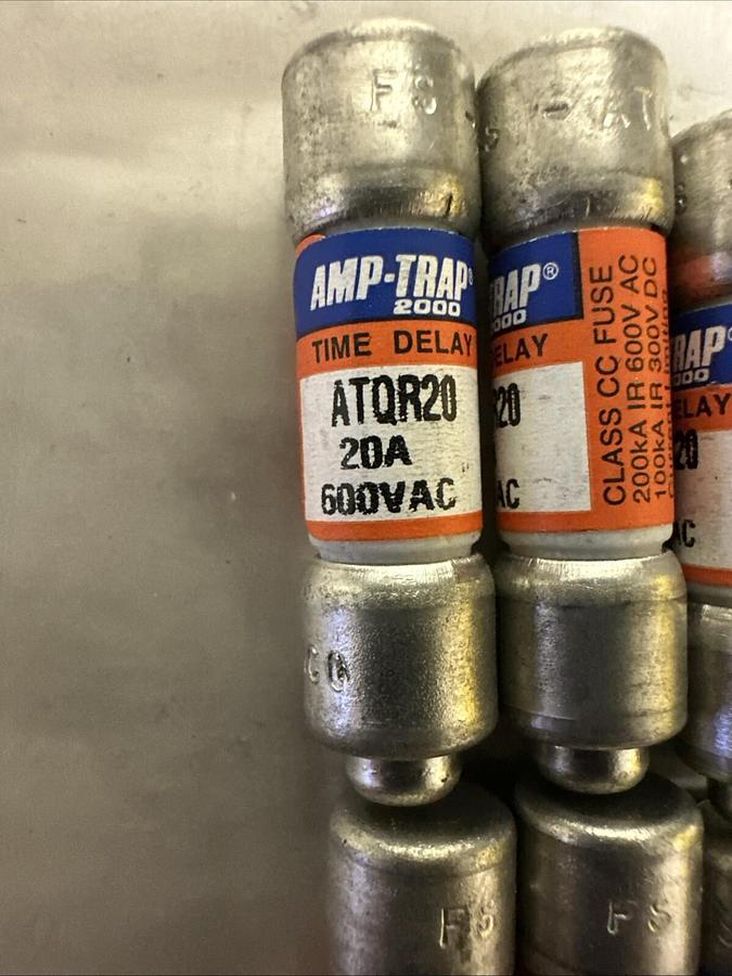 Ferraz-Shawmut,ATQR20,600V 20A Fuse LOT of 10