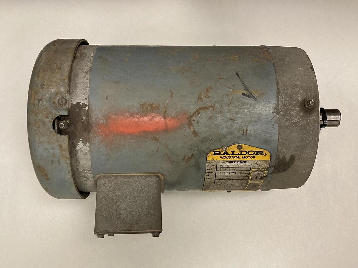Used Baldor,VM3556T,3-Phase Electric Motor 1140 RPM 230/460V 145T Frame