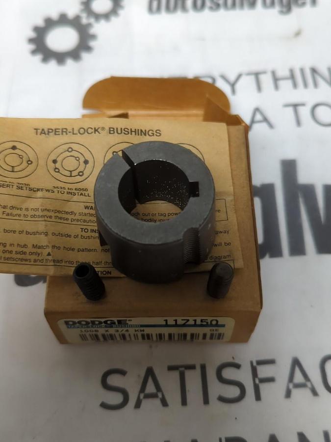 DODGE,117150 1008X3/4KW,TAPER-LOCK BUSHING NOS